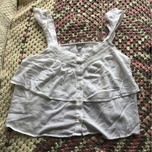 American eagle white blouse
